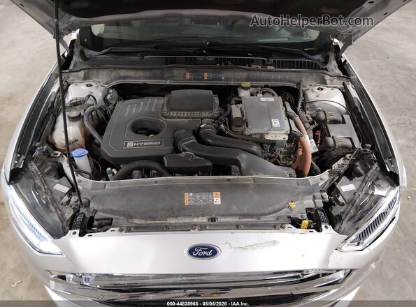 3FA6P0LU9JR118267 2018 FORD FUSION HYBRID Gray Vista trasera