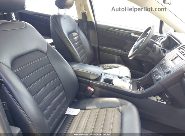 3FA6P0LU9JR137613 2018 FORD FUSION HYBRID Gray Vista interior delantera