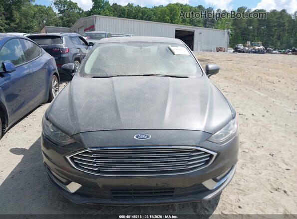 3FA6P0LU9JR137613 2018 FORD FUSION HYBRID Gray Vista frontal