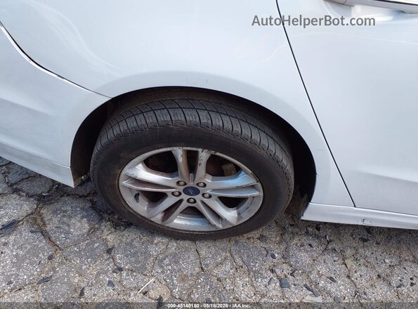 3FA6P0LU9JR172040 2018 FORD FUSION HYBRID White წინა ხედი
