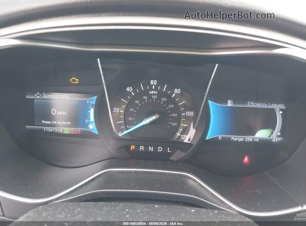 3FA6P0LU9JR232429 2018 FORD FUSION HYBRID Gray Rear seats view
