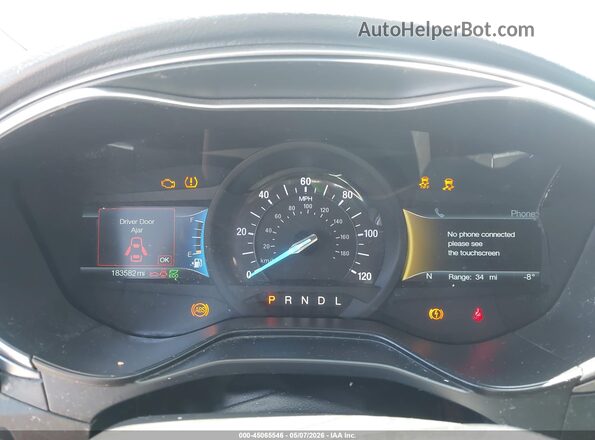 3FA6P0LU9KR202395 2019 FORD FUSION HYBRID White 