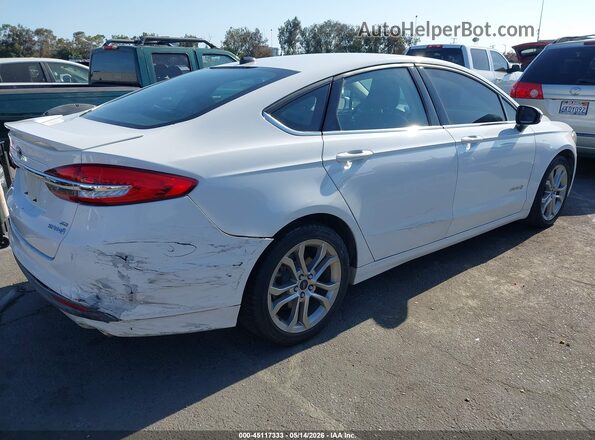 3FA6P0LUXHR287756 2017 FORD FUSION HYBRID Белый Задняя правая четверть