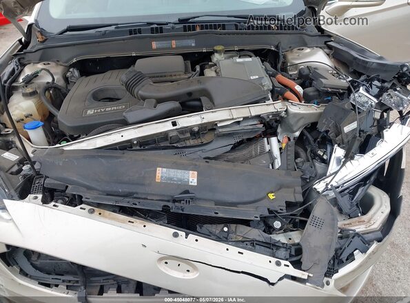 3FA6P0LUXHR349544 2017 FORD FUSION HYBRID Brown Widok z tyłu