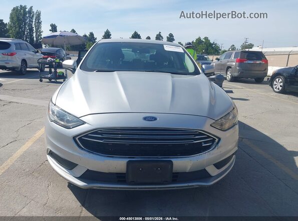 3FA6P0LUXHR355439 2017 FORD FUSION HYBRID Gray Widok zestawu wskaźników