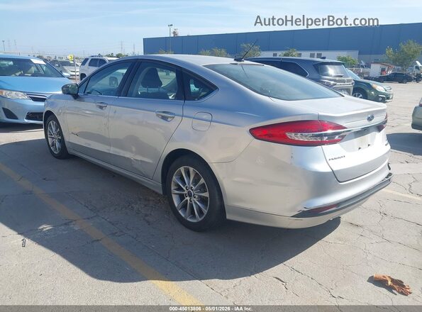 3FA6P0LUXHR355439 2017 FORD FUSION HYBRID Gray Tył lewy