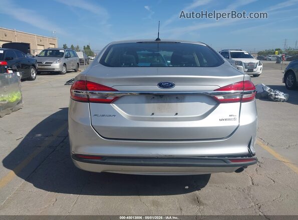 3FA6P0LUXHR355439 2017 FORD FUSION HYBRID Gray 
