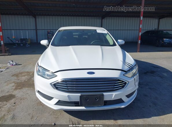 3FA6P0LUXJR269103 2018 FORD FUSION HYBRID White Սարքավորումների վահանակի տեսք