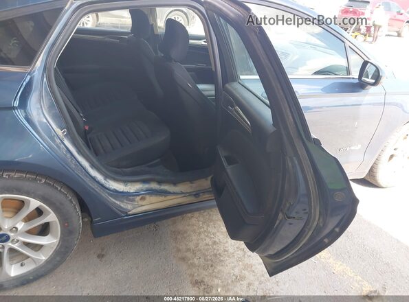 3FA6P0LUXKR133572 2019 FORD FUSION HYBRID Blue Вид наклейки з VIN-кодом