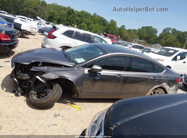 3FA6P0LUXKR225569 2019 FORD FUSION HYBRID Gray 