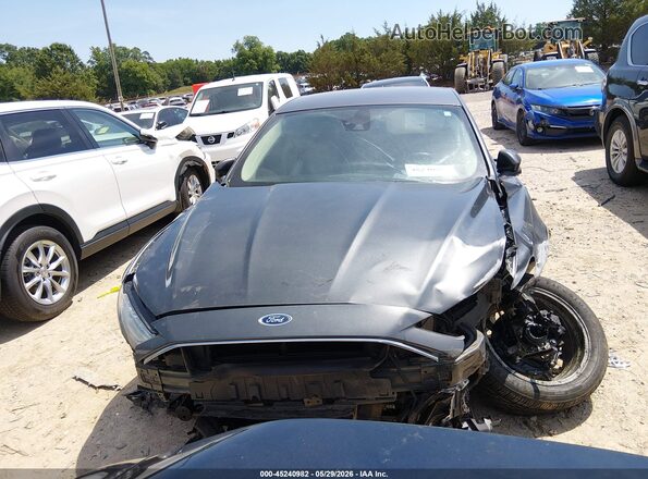 3FA6P0LUXKR225569 2019 FORD FUSION HYBRID Gray Vista interior trasera