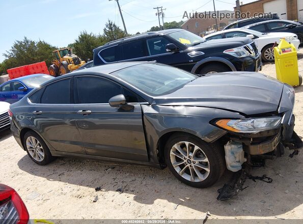 3FA6P0LUXKR225569 2019 FORD FUSION HYBRID Gray Vista interior de 360 grados
