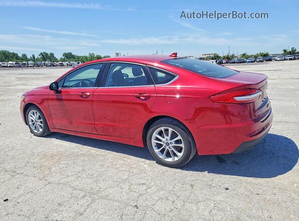 3FA6P0LUXLR126431 2020 FORD FUSION Красный Задняя левая четверть