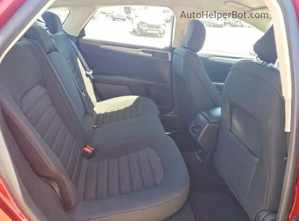 3FA6P0LUXLR126431 2020 FORD FUSION Красный Вид задних сидений