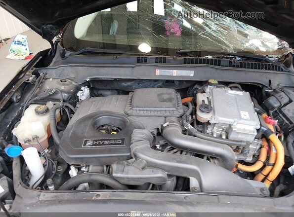 3FA6P0MU7LR205859 2020 FORD FUSION Black Widok z tyłu