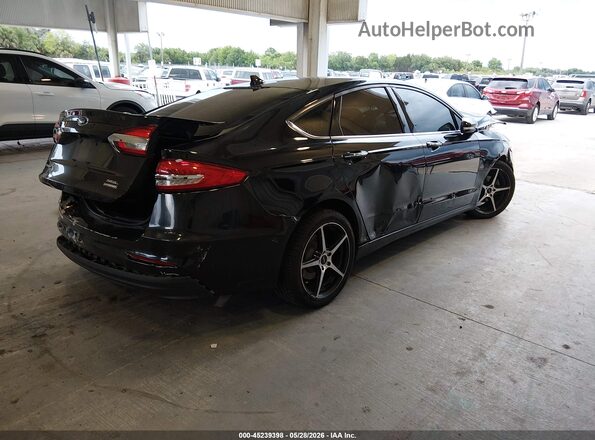 3FA6P0MU7LR205859 2020 FORD FUSION Black Tył prawy