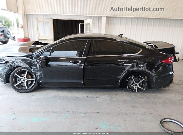 3FA6P0MU7LR205859 2020 FORD FUSION Black Widok wnętrza 360 stopni