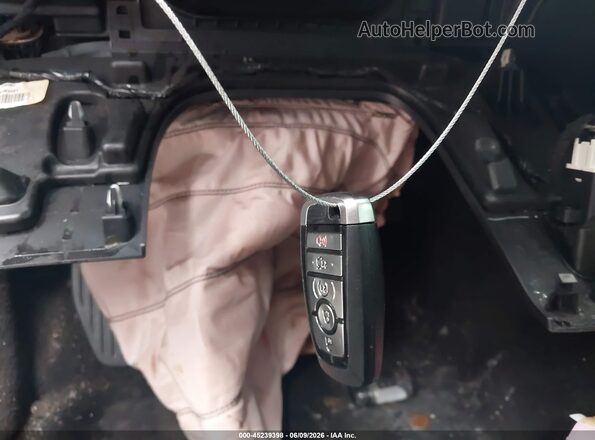 3FA6P0MU7LR205859 2020 FORD FUSION Black Widok deski rozdzielczej