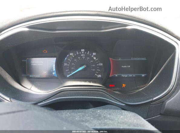 3FA6P0MU9LR257865 2020 FORD FUSION Белый Вид задних сидений