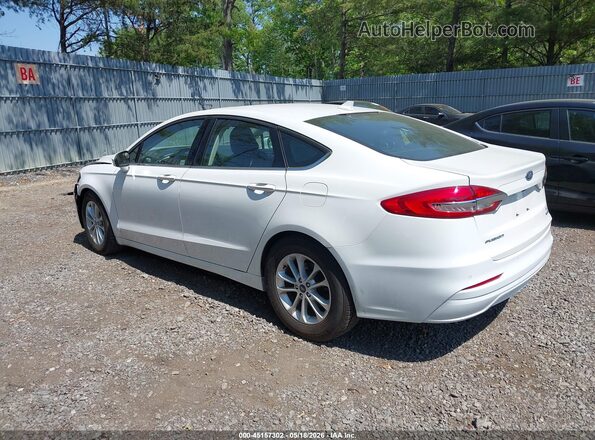 3FA6P0MU9LR257865 2020 FORD FUSION Белый Задняя левая четверть