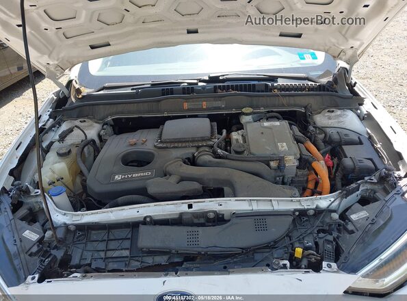 3FA6P0MU9LR257865 2020 FORD FUSION Белый Вид сзади