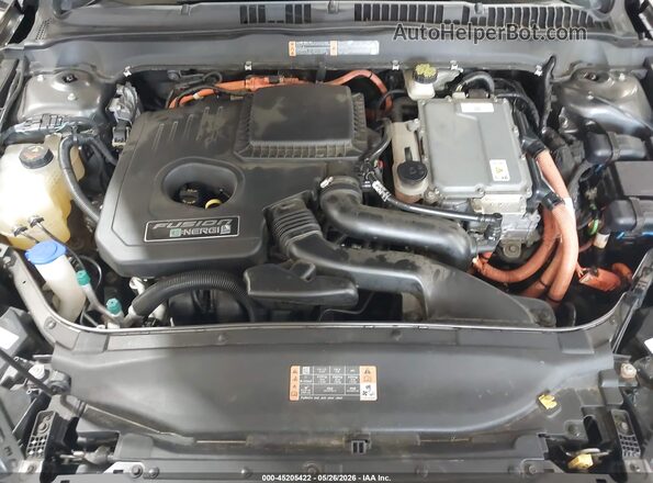 3FA6P0PU1HR264635 2017 FORD FUSION ENERGI Gray Հետևի տեսք