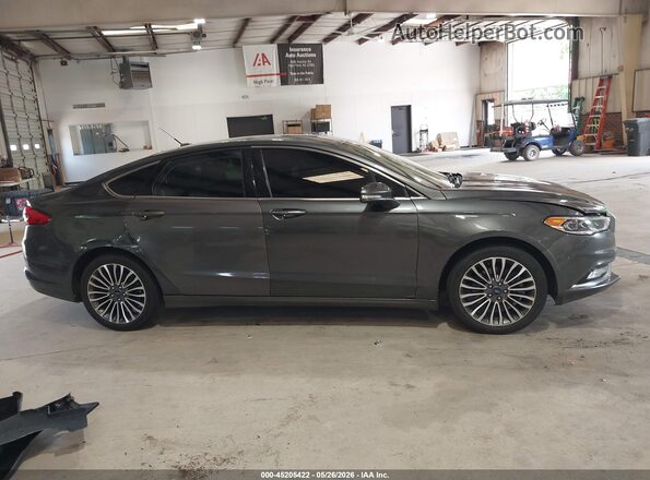 3FA6P0PU1HR264635 2017 FORD FUSION ENERGI Gray Սալոնի հետևի տեսք