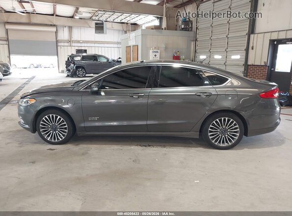 3FA6P0PU1HR264635 2017 FORD FUSION ENERGI Gray Սալոնի 360 աստիճան տեսք