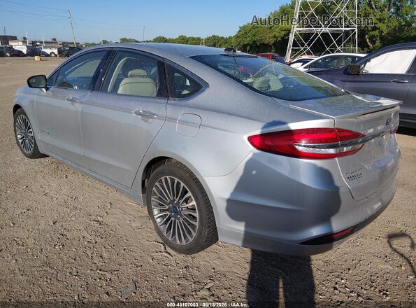 3FA6P0RU3HR360280 2017 FORD FUSION HYBRID Silver უკანა მარცხენა
