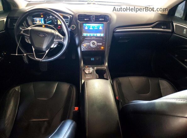 3FA6P0RU6LR182096 2020 FORD FUSION Gray Dashboard view