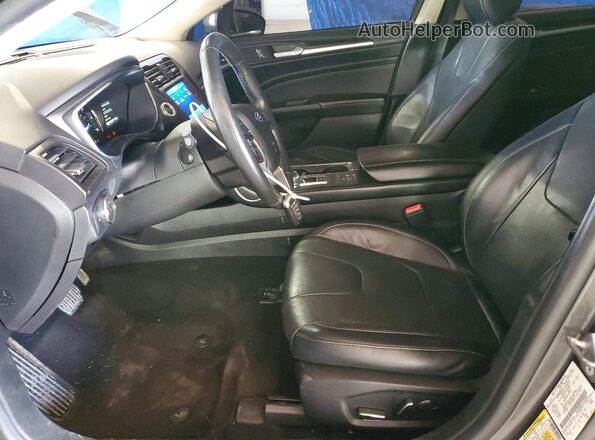 3FA6P0RU6LR182096 2020 FORD FUSION Gray Front interior view