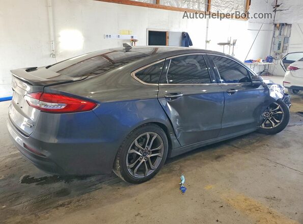 3FA6P0RU6LR182096 2020 FORD FUSION Gray Rear right