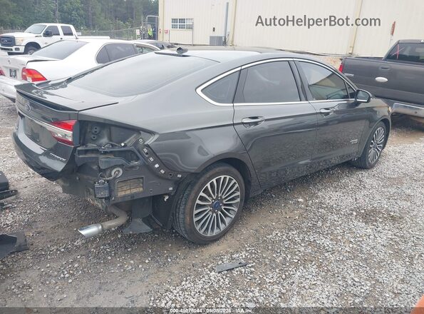 3FA6P0SU3JR135972 2018 FORD FUSION ENERGI Gray 