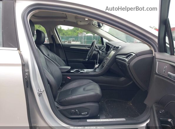 3FA6P0SU5GR363335 2016 FORD FUSION ENERGI Silver 