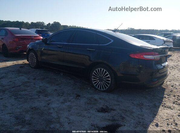 3FA6P0SU5JR232722 2018 FORD FUSION ENERGI Black უკანა მარცხენა