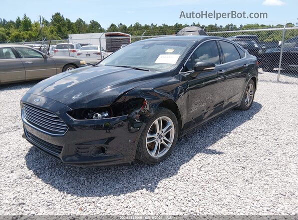 3FA6P0SU7GR189834 2016 FORD FUSION ENERGI Black Передня ліва чверть