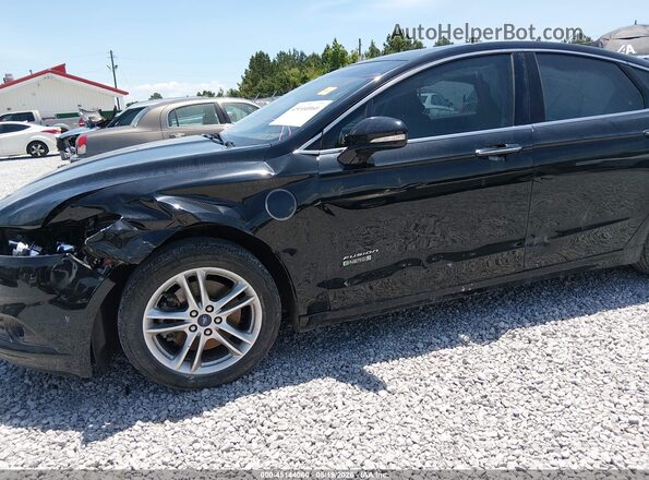 3FA6P0SU7GR189834 2016 FORD FUSION ENERGI Black Вид спереду
