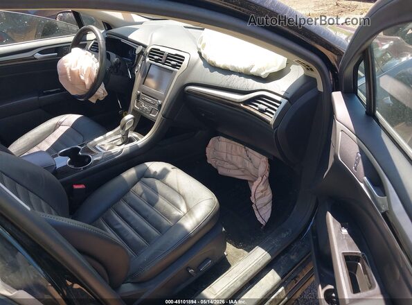 3FA6P0T92GR288832 2016 FORD FUSION Black Vista interior delantera