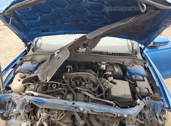 3FA6P0T95LR191506 2020 FORD FUSION Blue უკანა სალონის ხედი