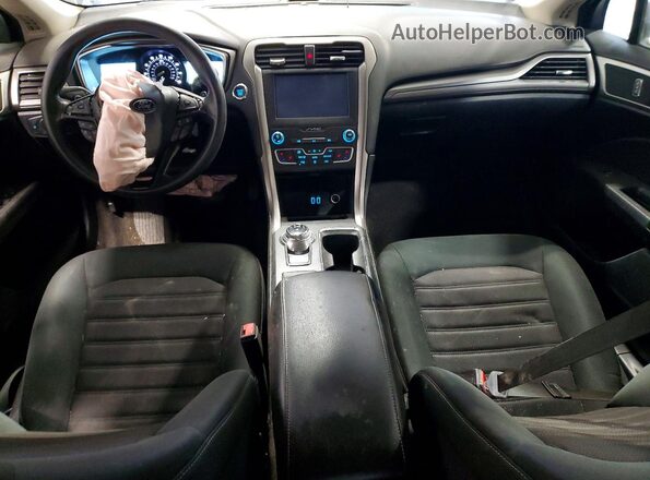 3FA6P0T95LR191506 2020 FORD FUSION Blue წინა პანელის ხედი