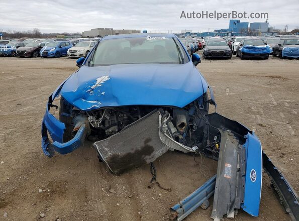 3FA6P0T95LR191506 2020 FORD FUSION Blue წინა ხედი
