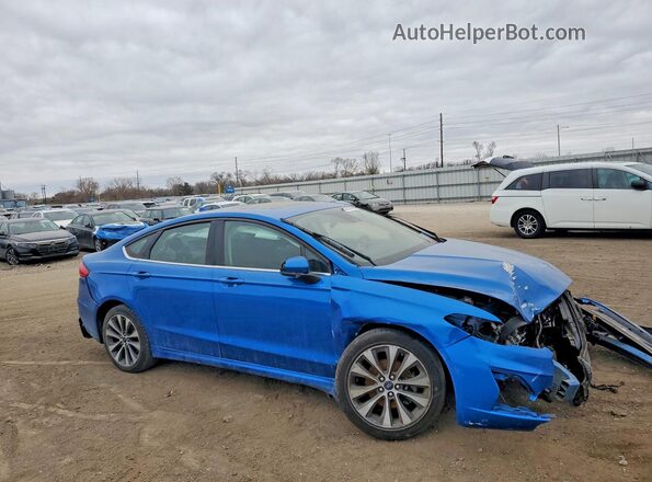 3FA6P0T95LR191506 2020 FORD FUSION Blue წინა მარჯვენა