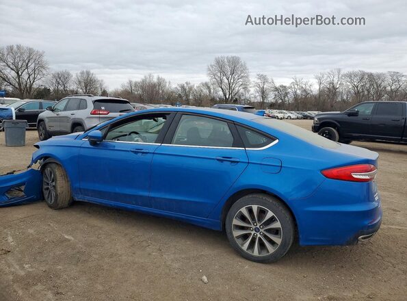 3FA6P0T95LR191506 2020 FORD FUSION Blue უკანა მარცხენა
