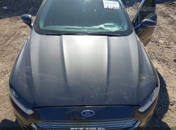 3FA6P0T96GR304188 2016 FORD FUSION Gray Вид ззаду