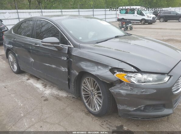 3FA6P0T99GR404009 2016 FORD FUSION Gray Вид спереду