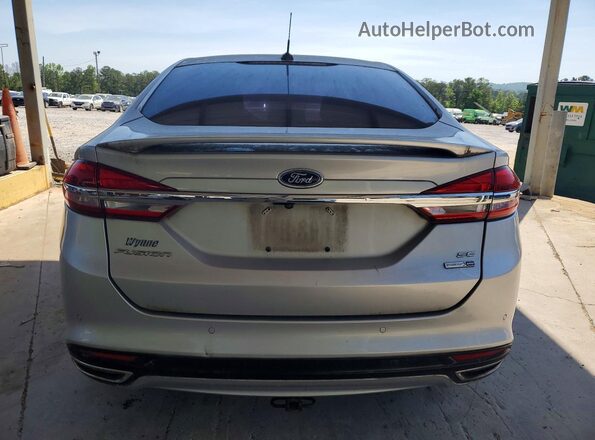 3FA6P0T99HR172156 2017 FORD FUSION Silver 