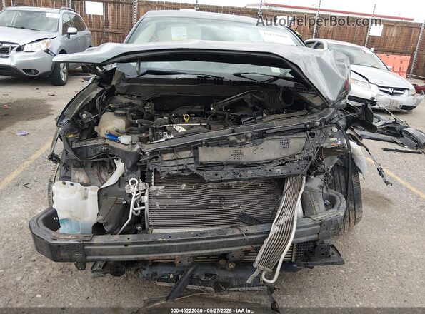 3FA6P0T99JR261487 2018 FORD FUSION Gray Вид задньої частини салону