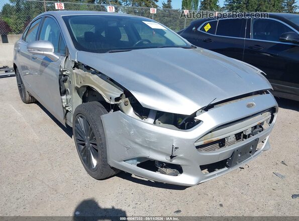 3FA6P0T9XGR282891 2016 FORD FUSION Серебряный Вид спереди