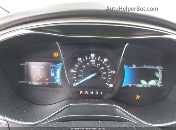 3FA6P0UU6JR101246 2018 FORD FUSION HYBRID Gray Հետևի նստատեղերի տեսք