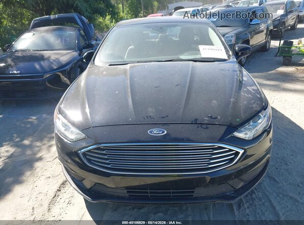 3FA6P0UU6JR249980 2018 FORD FUSION HYBRID Черный Вид щитка приборов
